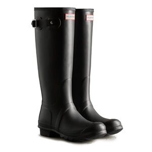 Hunter Women's Black Original Tall Boots - Size 7 - NWT